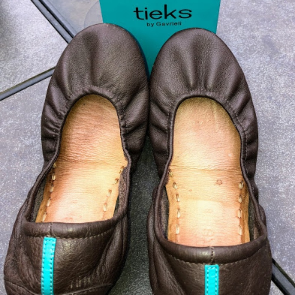 Tieks Shoes - Size 8 - Chocolate Brown